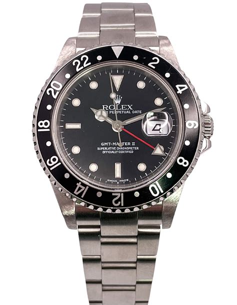 black bezel rolex gmt